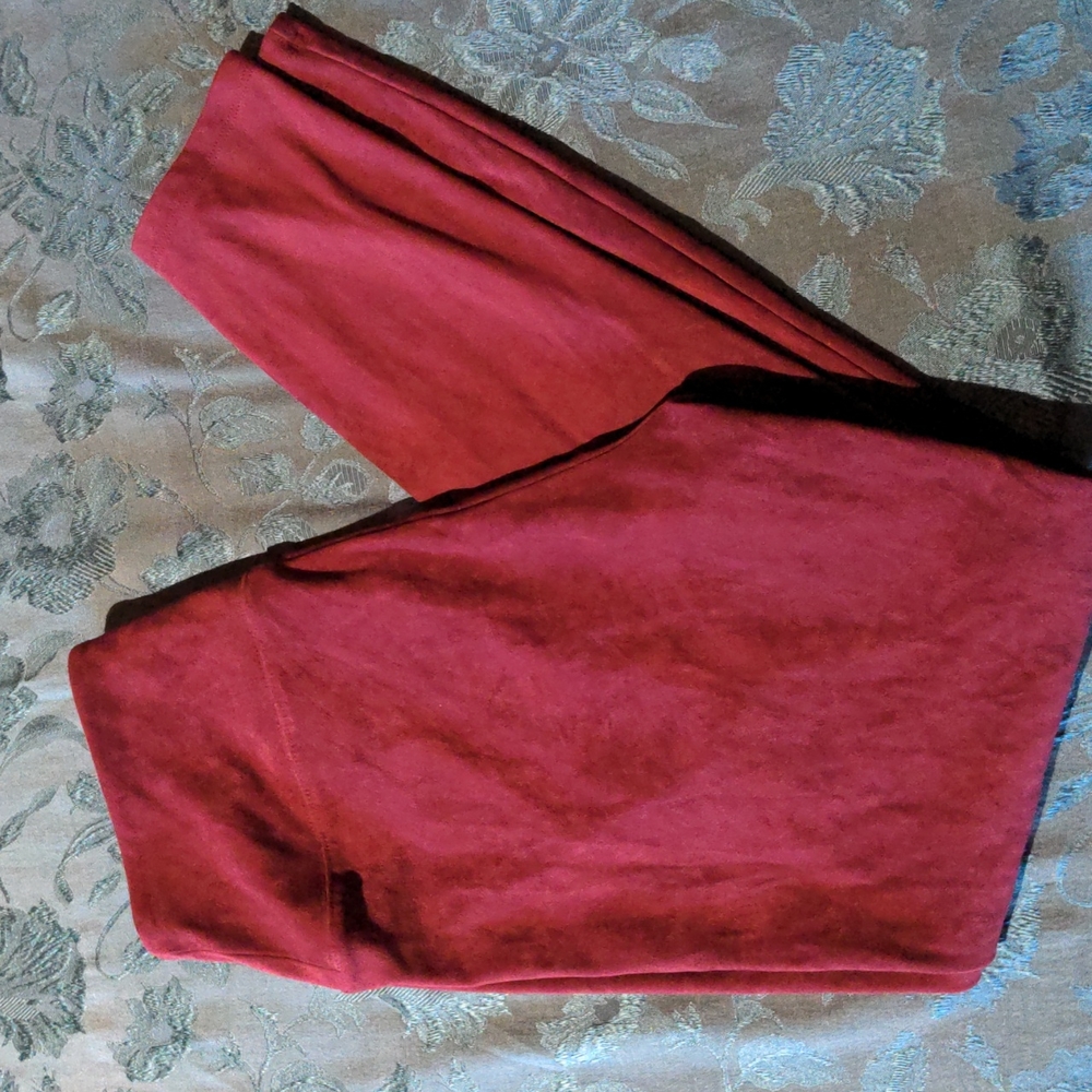 Suede Leggings
